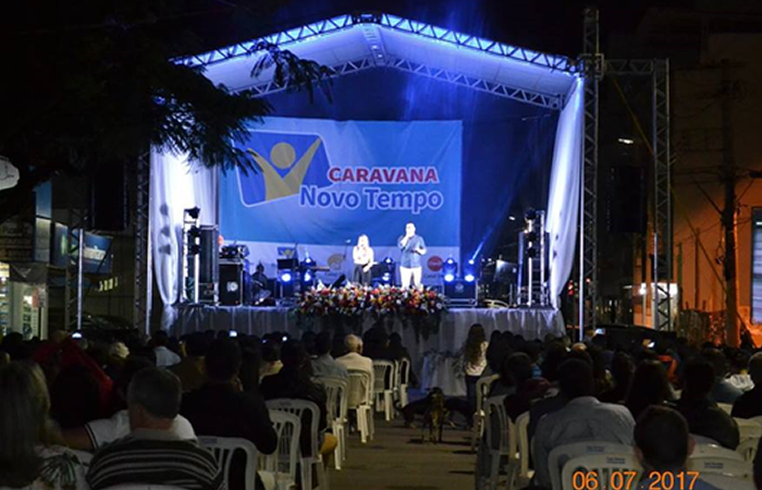 A Caravana Novo Tempo esteve em BSF e foi uma ben o Portal Mantena